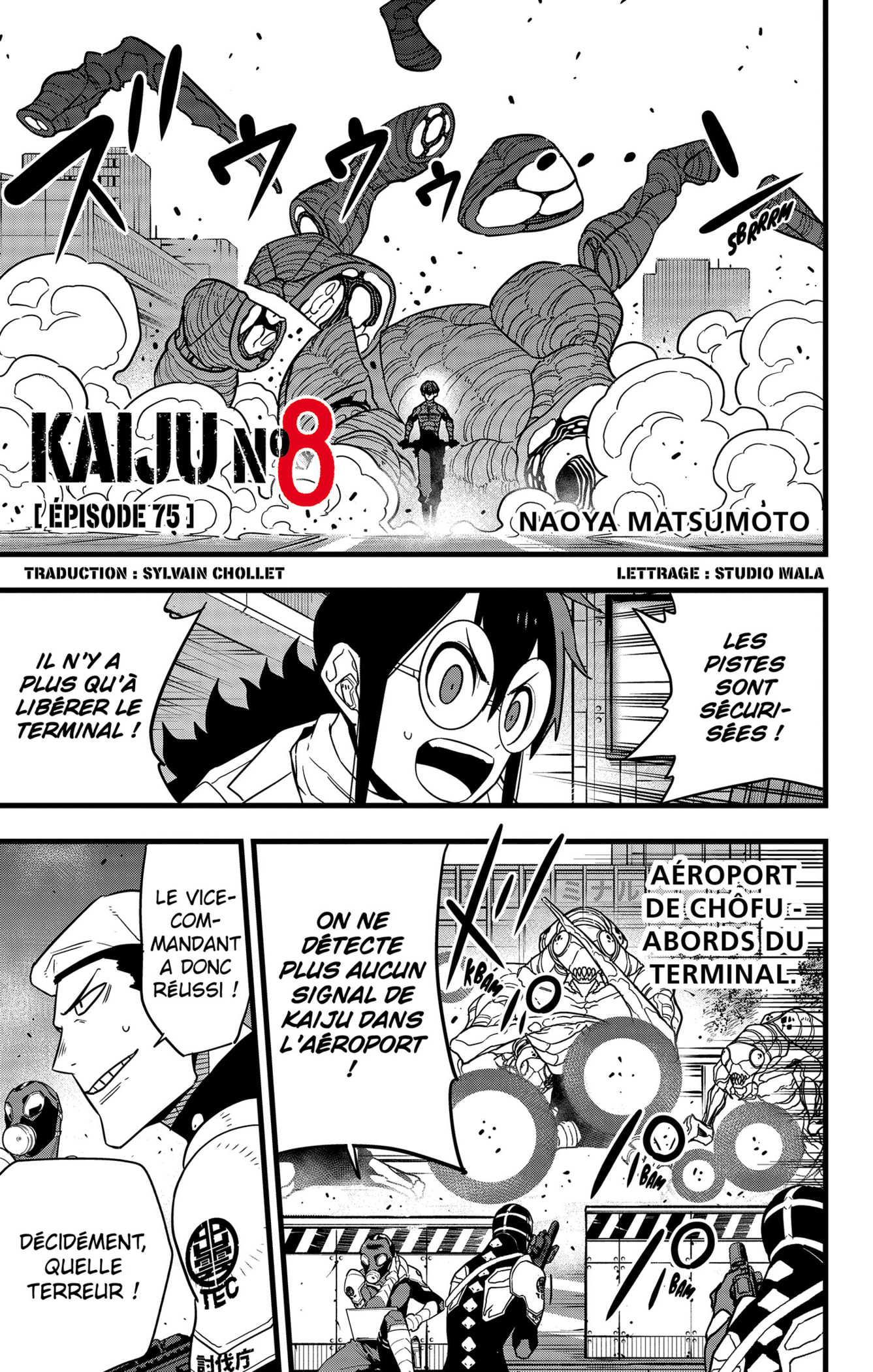 Kaiju No. 8: Chapter 75 - Page 1